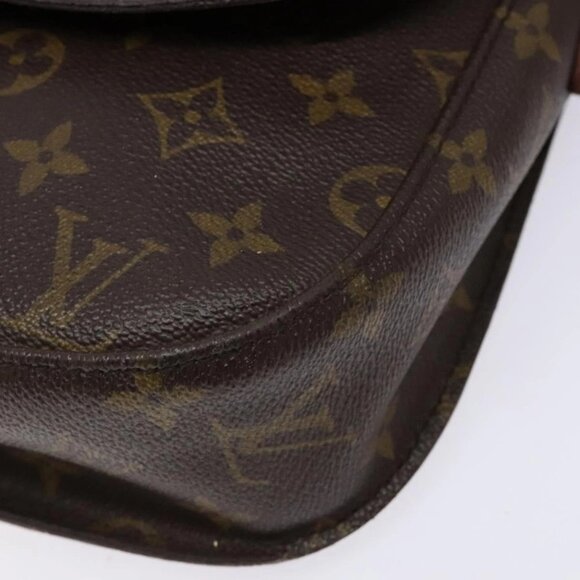 LOUIS VUITTON Monogram Saint Cloud GM Shoulder Bag M51242 LV Auth 140299 - Picture 4 of 16